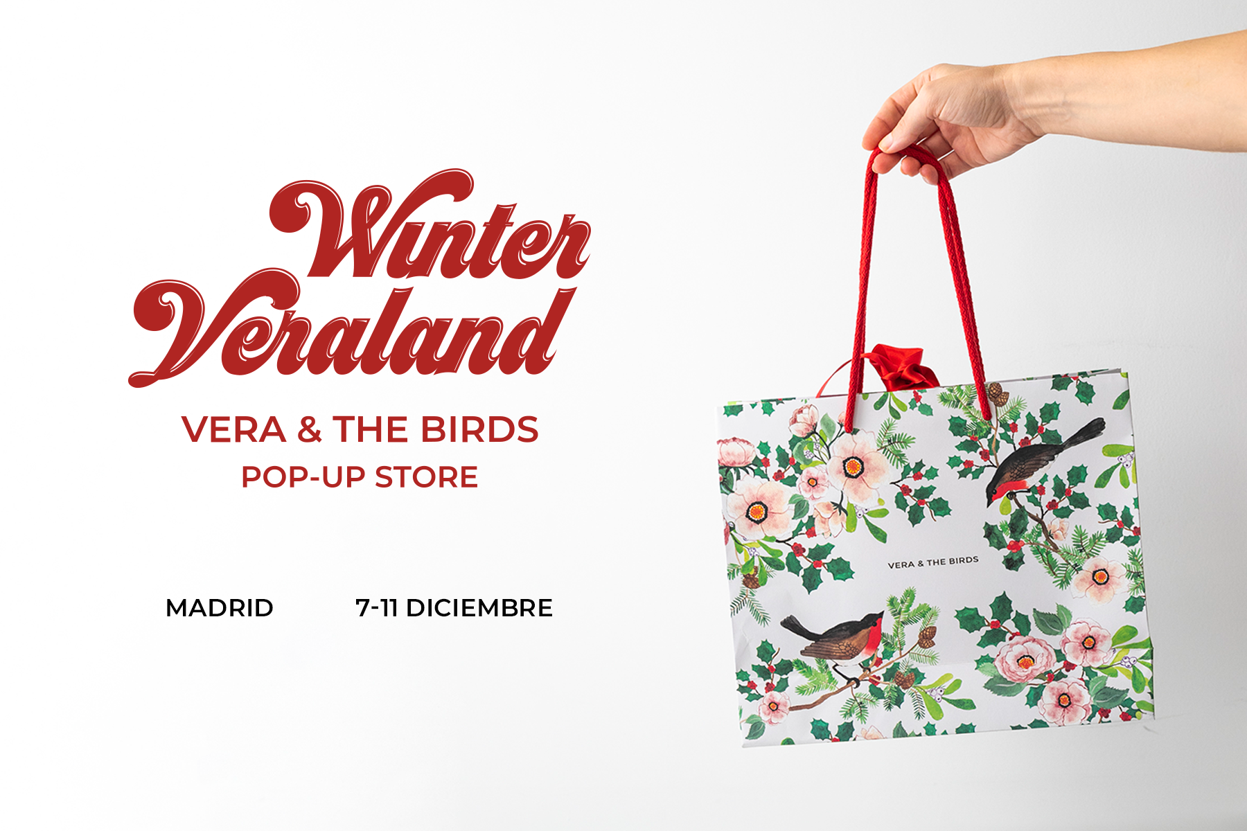 Winter Veraland, nuestra primera tienda Pop up navideña
