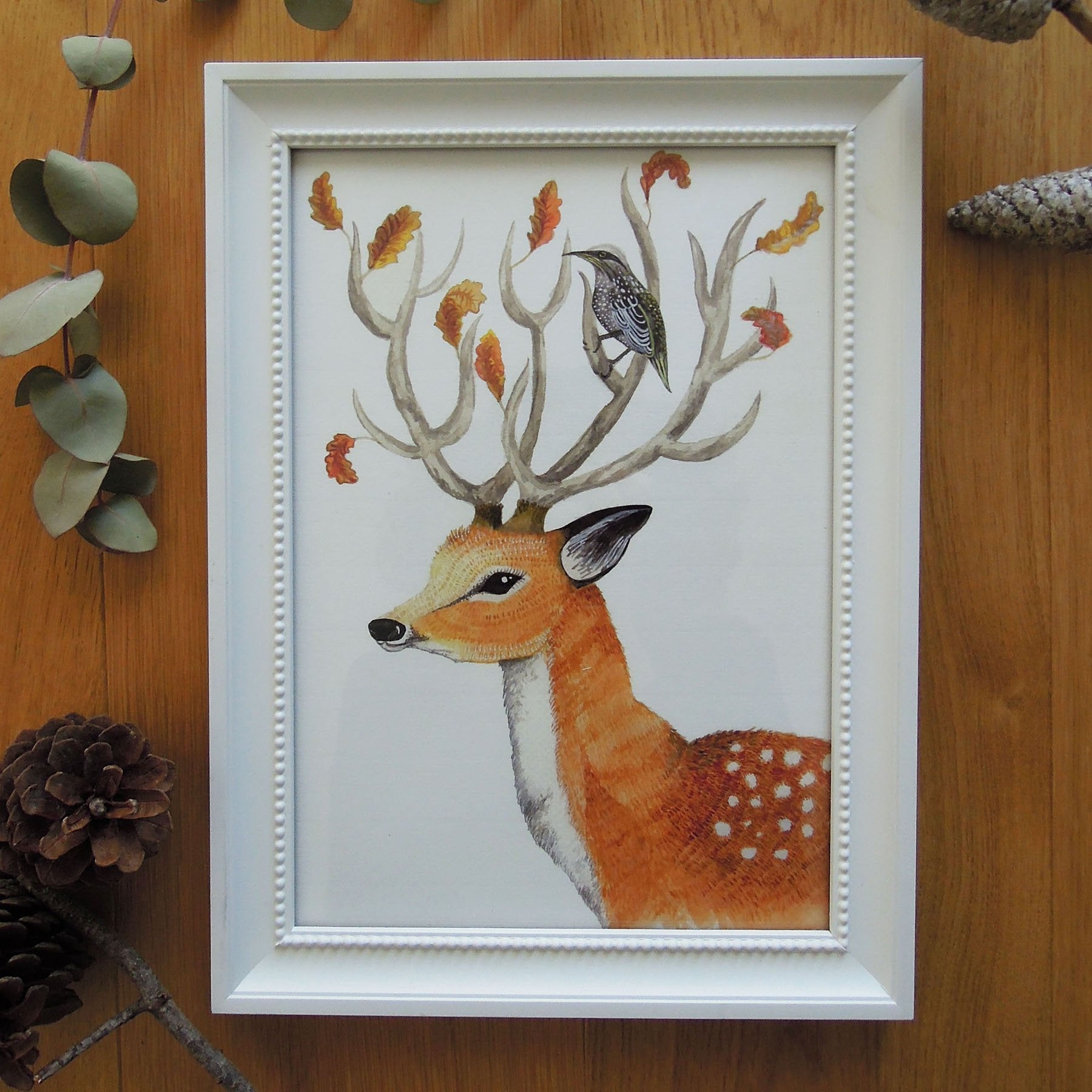 ﻿Illustration "The Tree Deer"